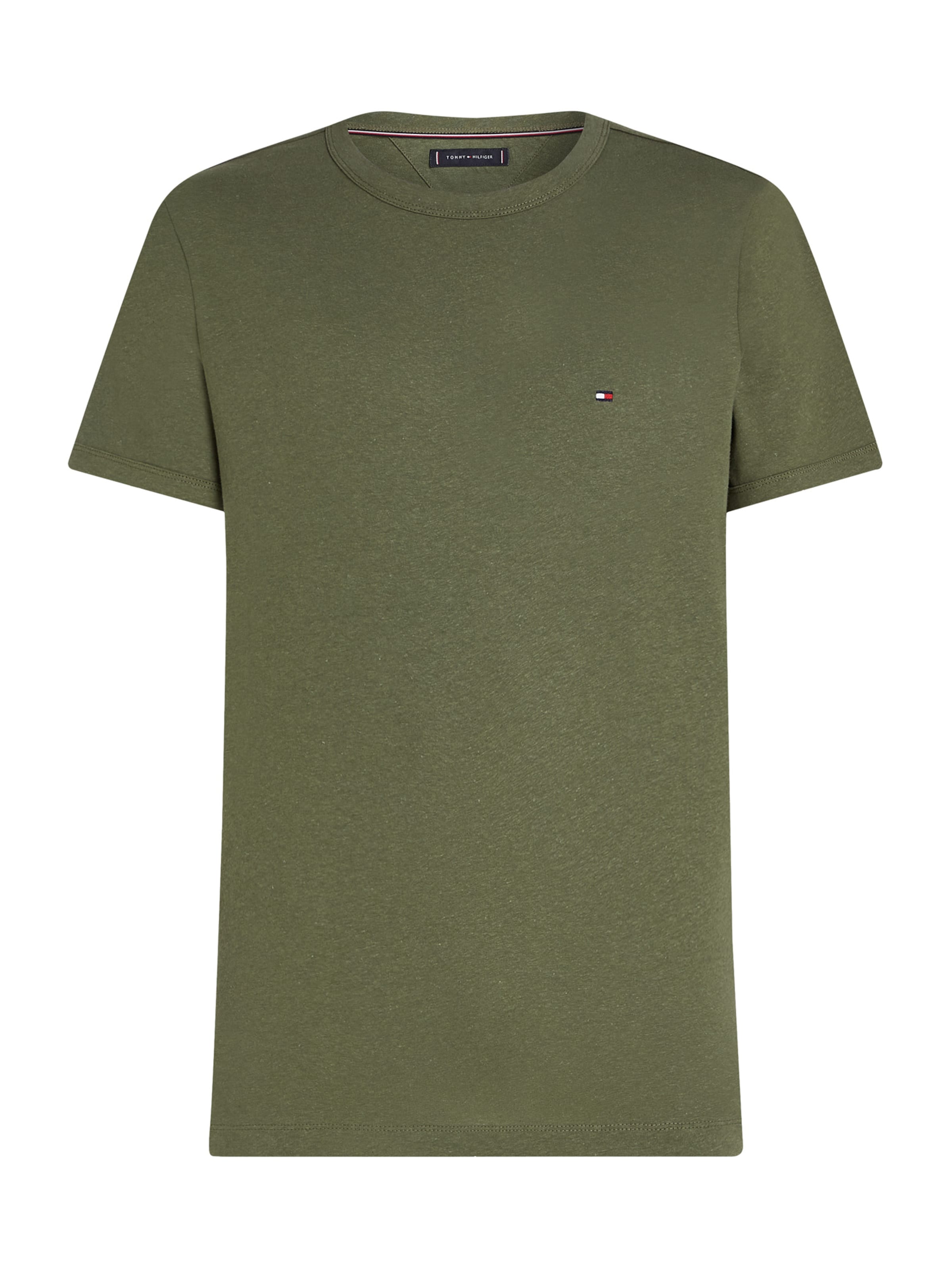Maglietta di TOMMY HILFIGER in verde: frontale