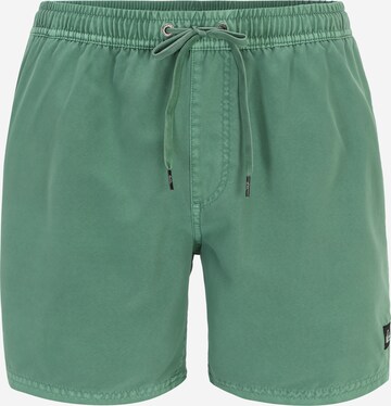 QUIKSILVER Swimming shorts 'SURFWASH 15' in Green: front