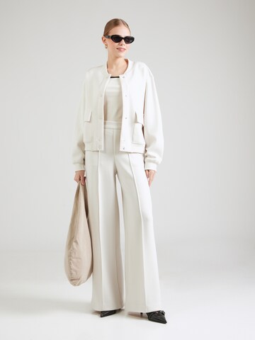 Wide Leg Pantalon OUI en beige