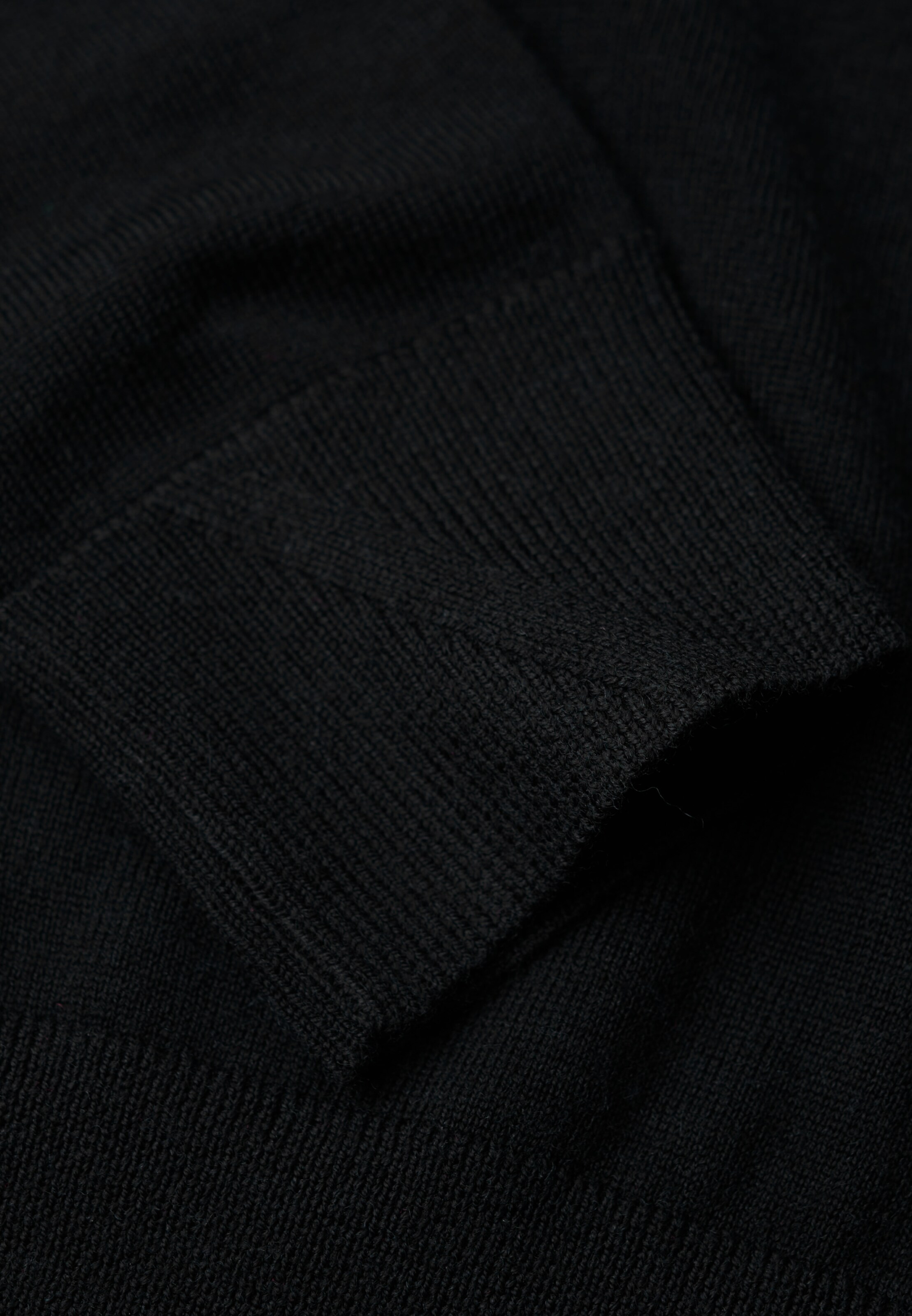 Superdry Gebreide jurk in Zwart