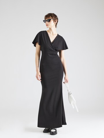 WAL G. Вечерна рокля 'BETTY' в черно: отпред