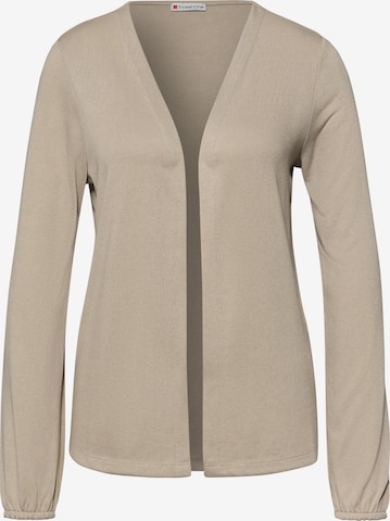 STREET ONE Strickjacke in Beige: Vorderseite