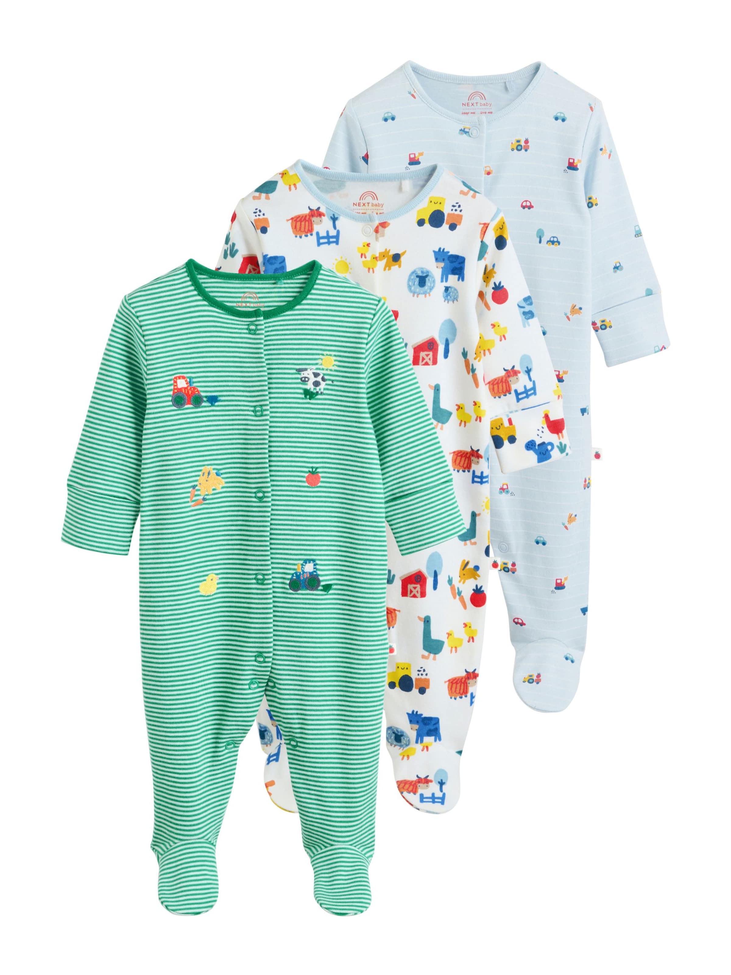 Next Pajamas in Blue: front