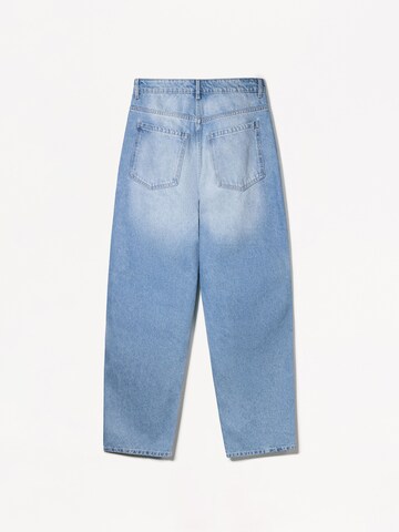 Bershka Loosefit Farmer - kék