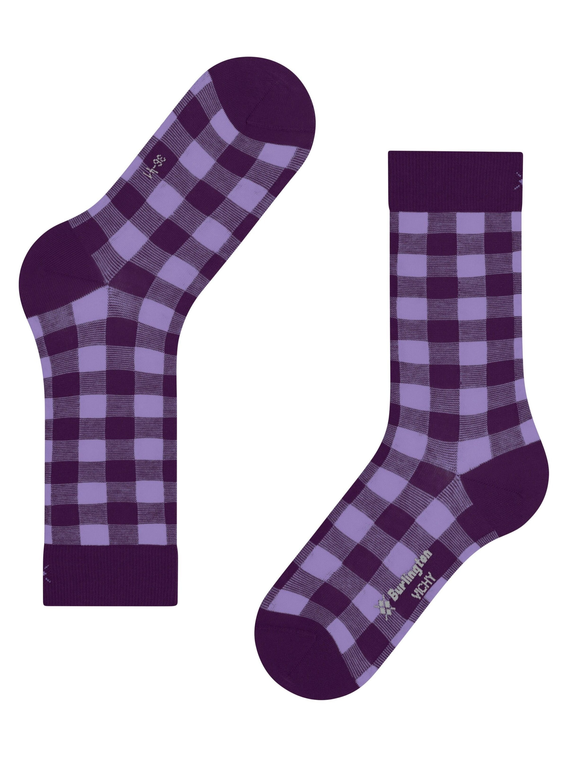 BURLINGTON Socken 'Vichy'‌‌‌‌‌‌‌ in Lila