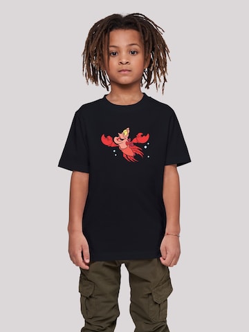 T-Shirt 'Disney The Little Mermaid Sebastian' F4NT4STIC en noir : devant