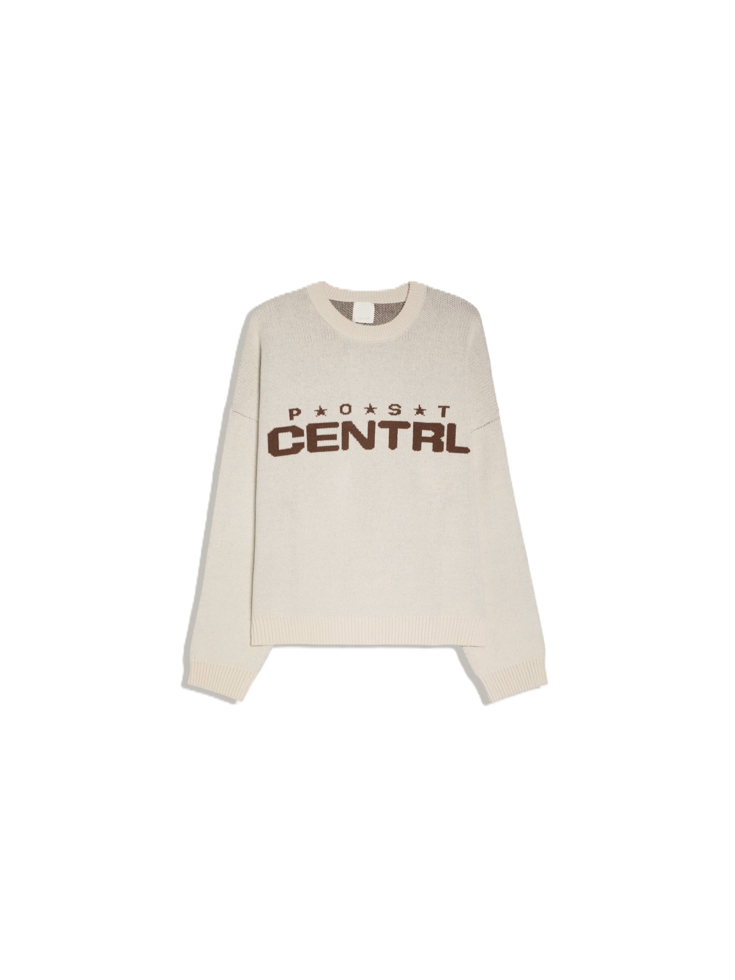 barna / greige Bershka Pulóver - XS, Termék nézet