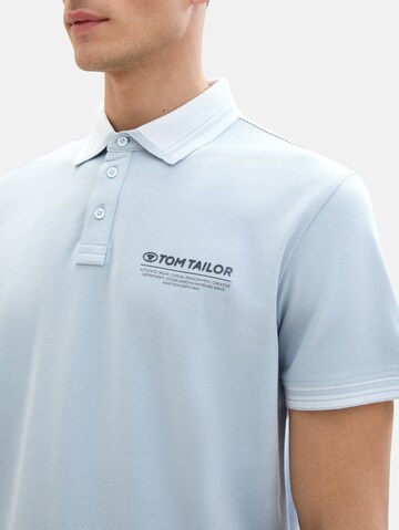 TOM TAILOR Poloshirt in Blau