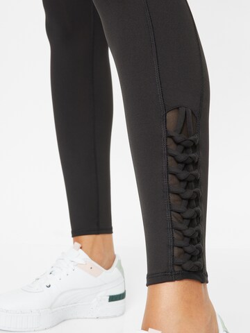 PUMA Skinny Sportsbukser i sort