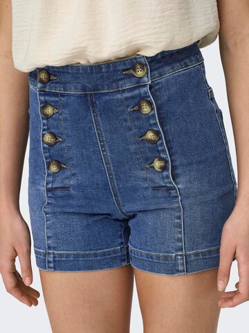 ONLY Regular Shorts 'MADISON' in Blau