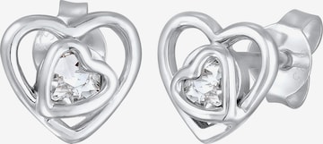 Boucles d'oreilles ELLI en argent : devant