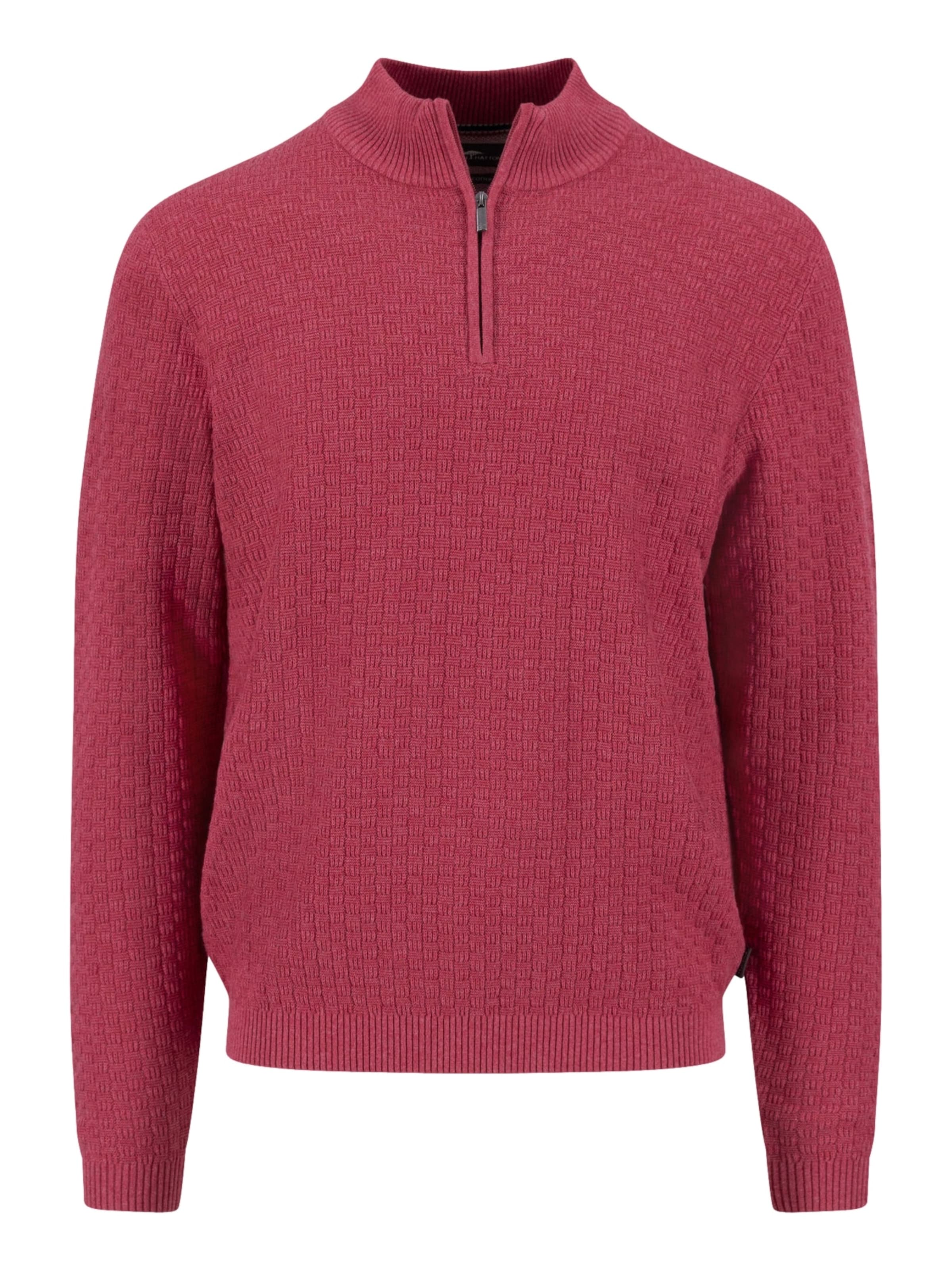 Pull-over FYNCH-HATTON en rouge : devant