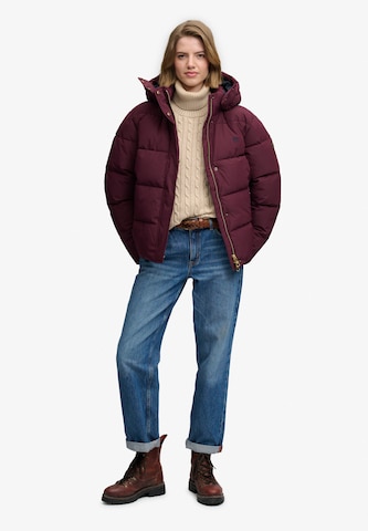 Superdry & Co Tussenjas in Rood