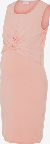 MAMALICIOUS - Vestido 'Macy June' en naranja: frente