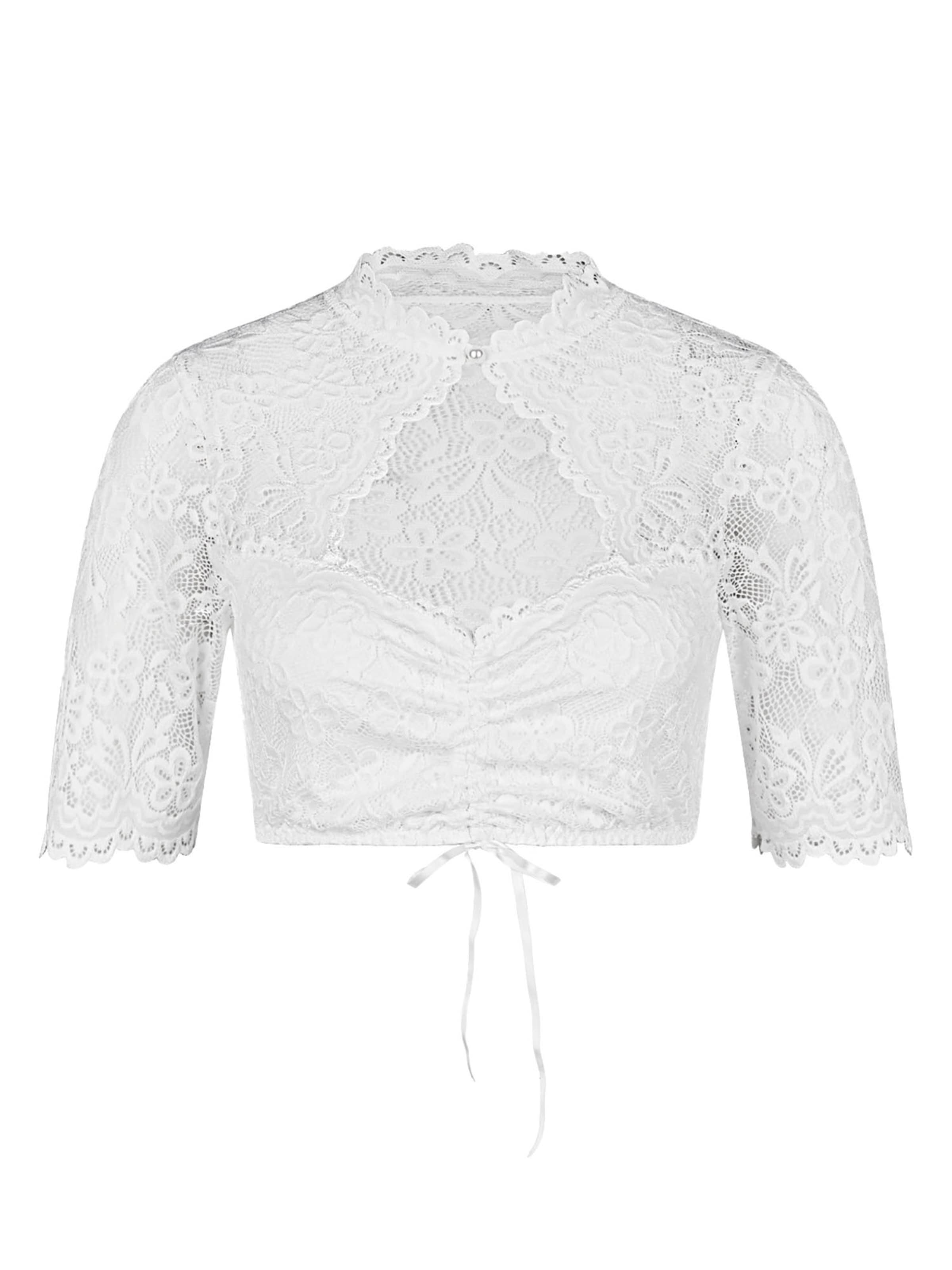 Nina von C. Traditional Blouse 'Sophie' in White: front
