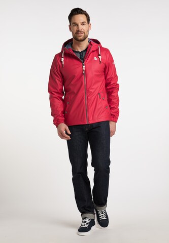 Schmuddelwedda Between-Season Jacket in Red