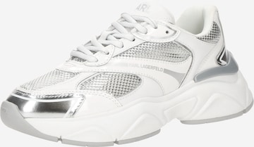 Karl Lagerfeld Trampki niskie 'KOMET' w kolorze biały: przód