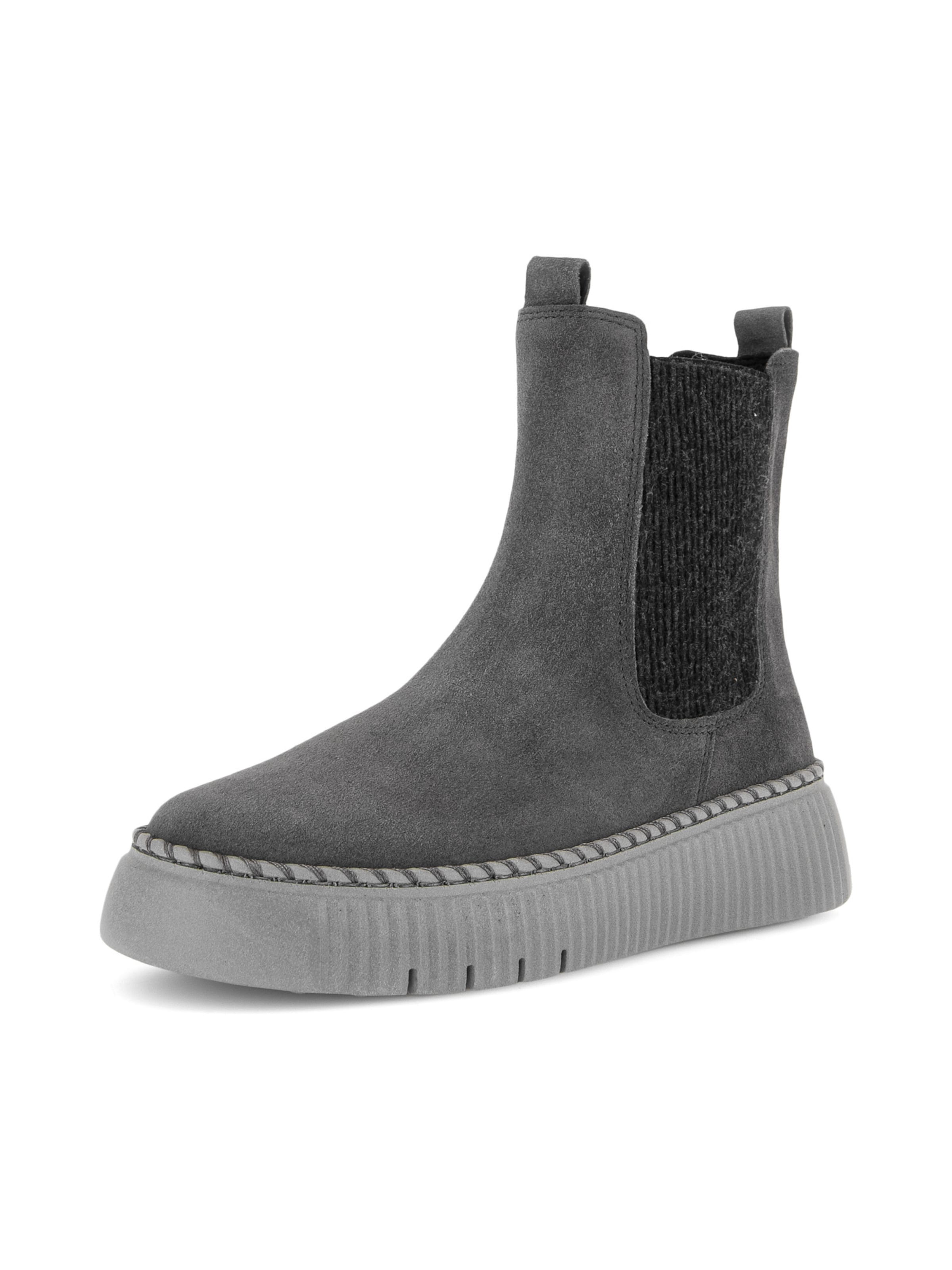 GABOR Boots '73.540' in Grau: Vorderseite