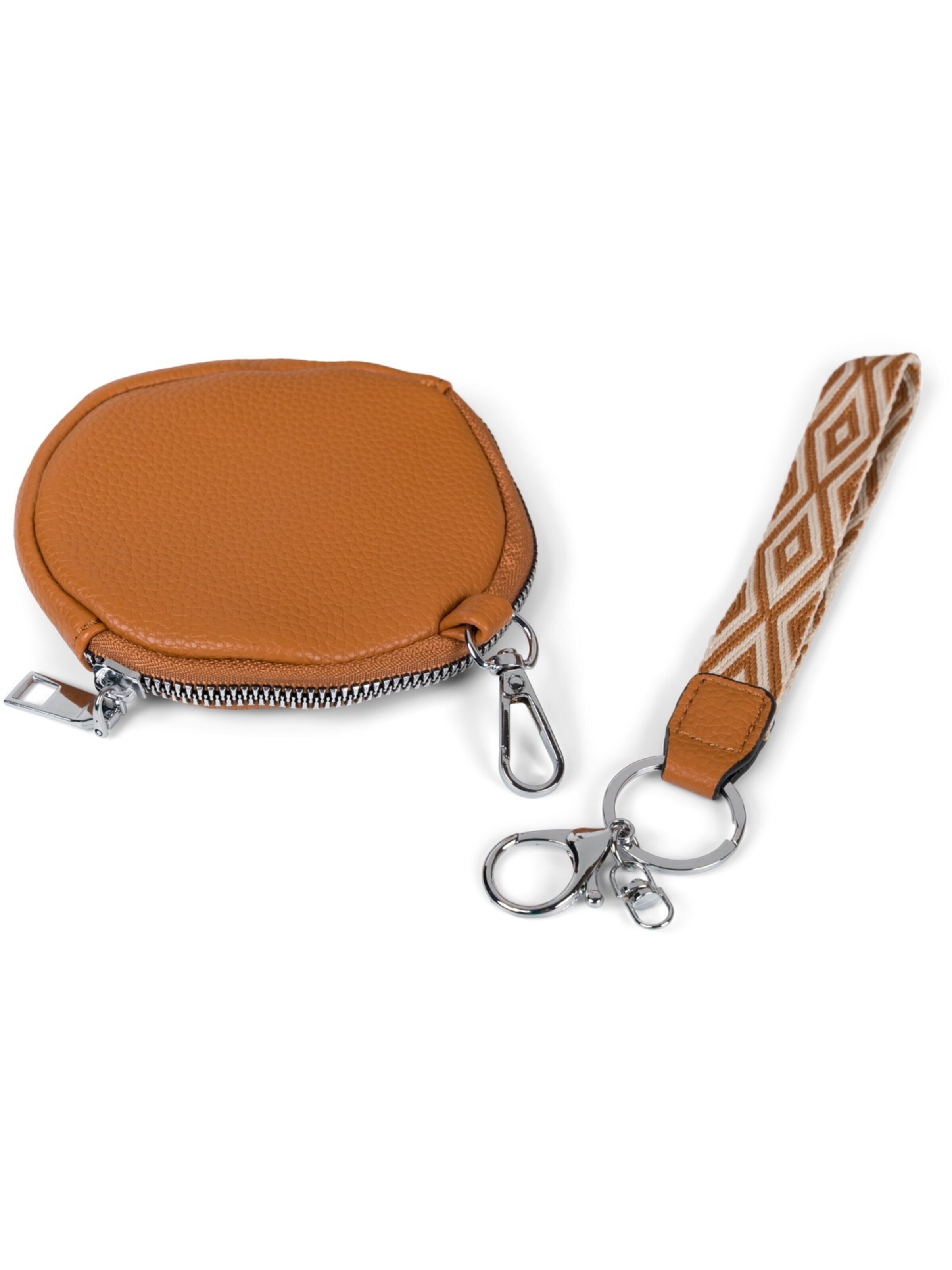 styleBREAKER Umhängetasche 'Halbmond Crossbody Bag Set 3-Teilig'‌‌‌‌‌‌‌‌‌‌ in Braun