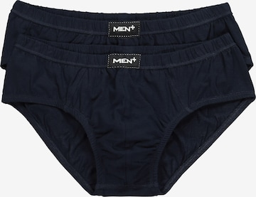 Men Plus Slip in Blau: Vorderseite