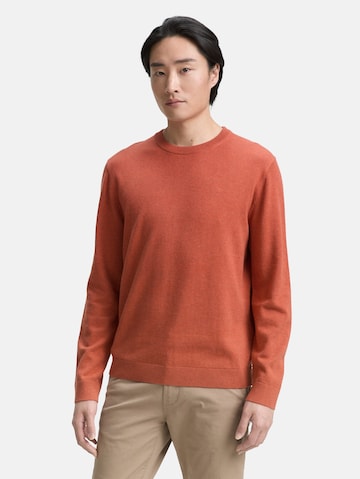 TOM TAILOR Trui in Oranje: voorkant
