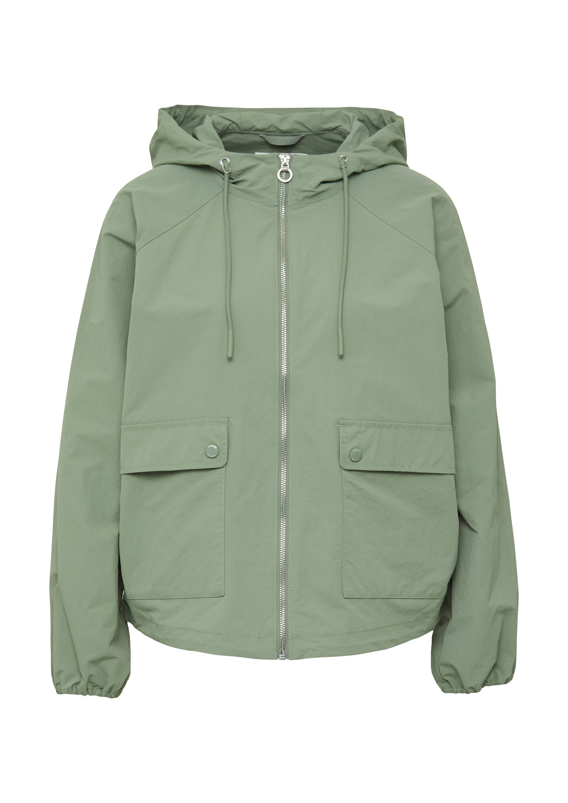 s.Oliver - Casaco meia-estação em verde: frente