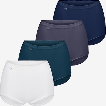SLOGGI Panty ' Originals Basic ' in Blue: front