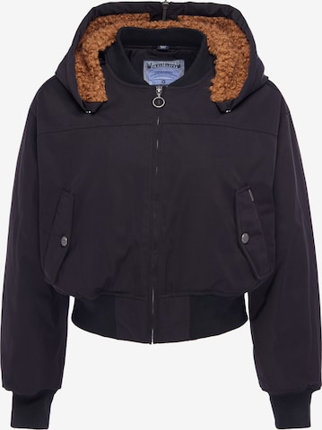DreiMaster Vintage - Chaqueta de entretiempo en negro: frente