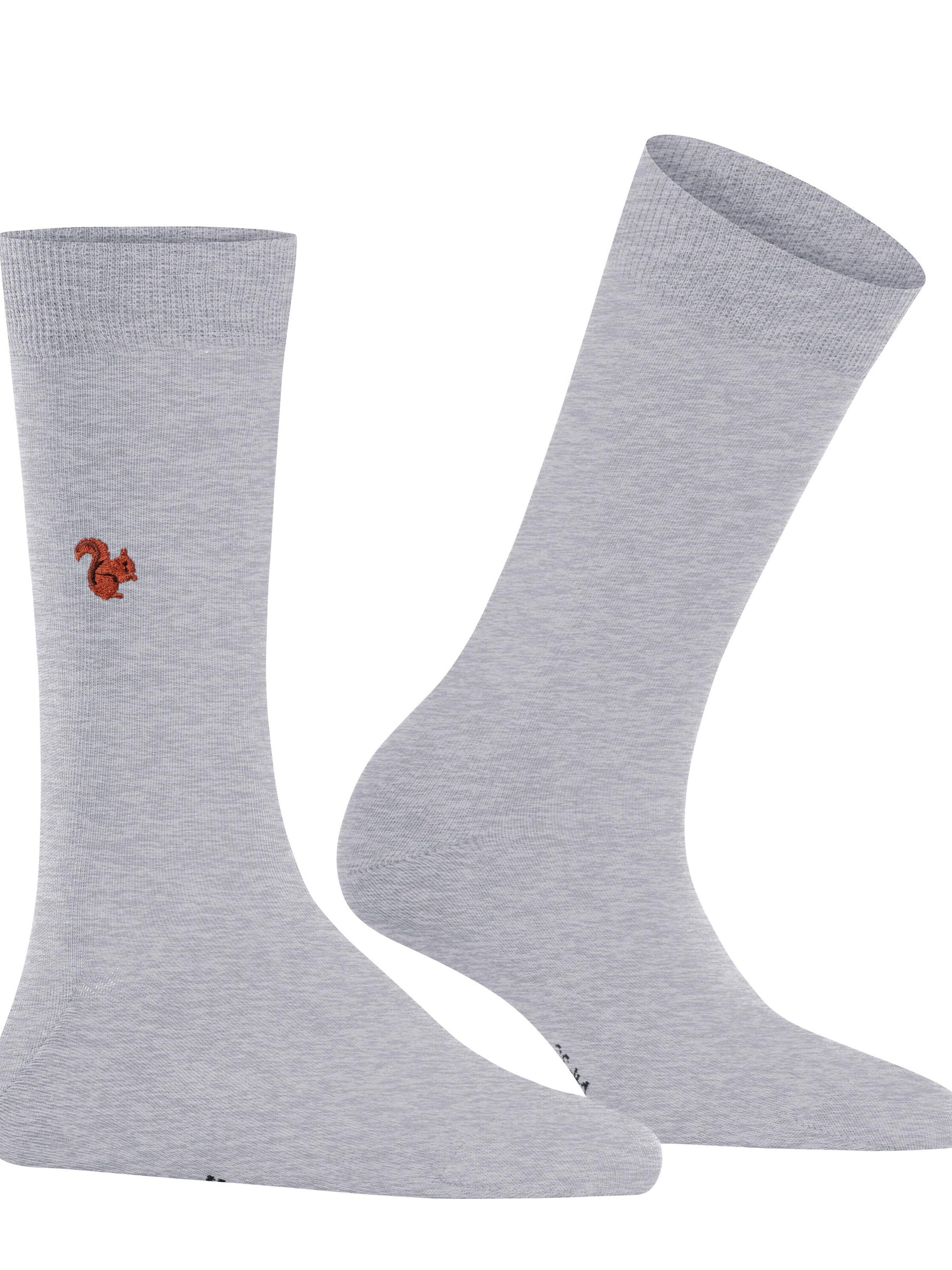 BURLINGTON Socks 'Brit Style' in Grey: front