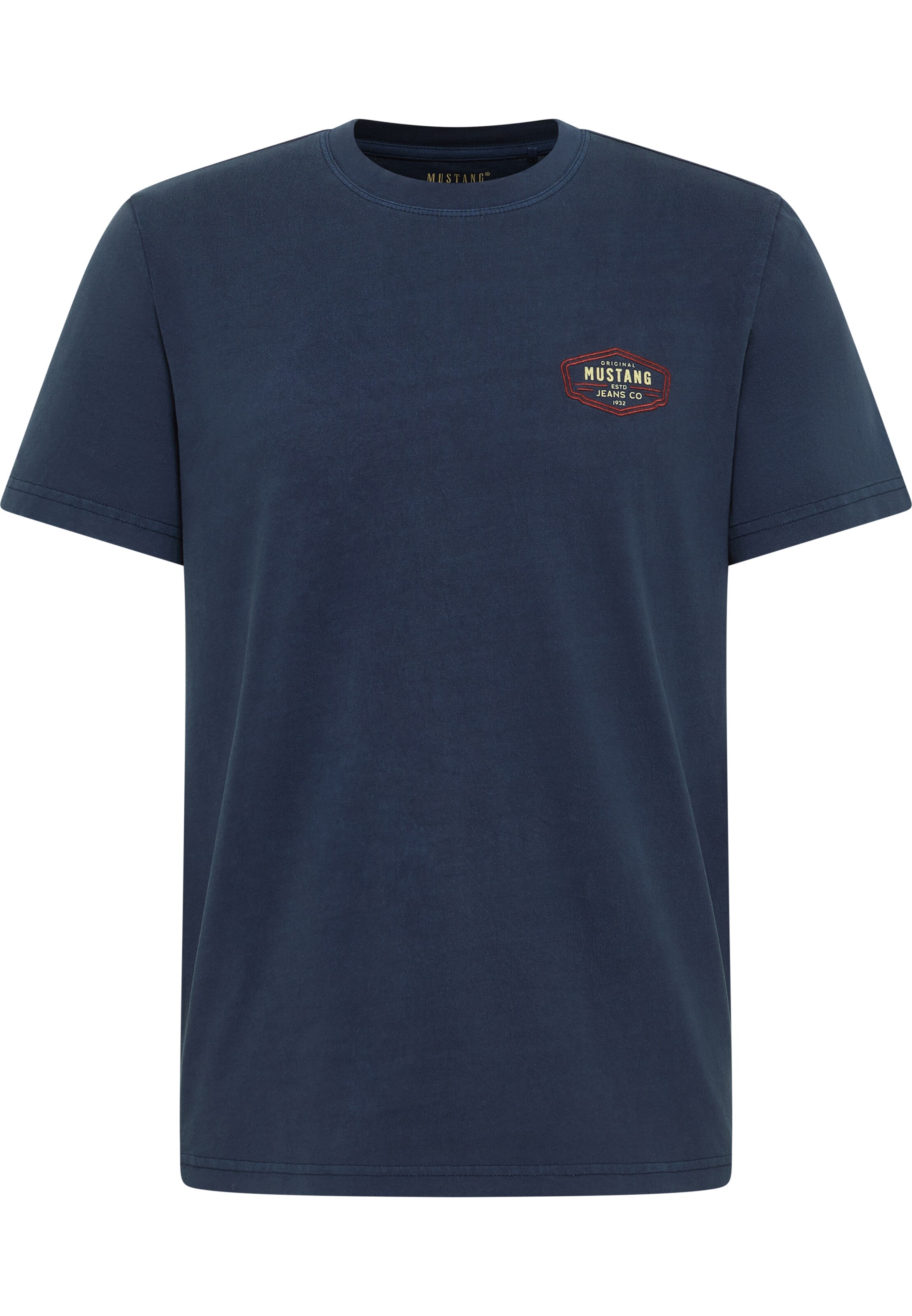 MUSTANG Shirt 'Austin' in Blau: Vorderseite