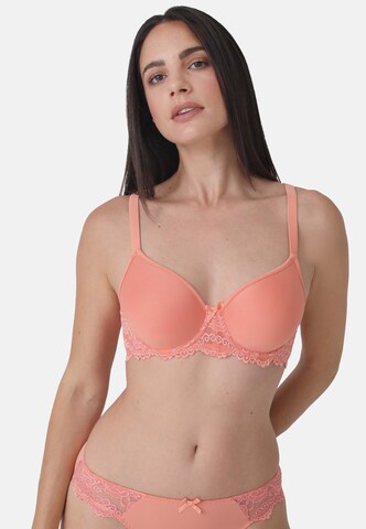 Invisible Soutien-gorge 'CLASSIC LACE' sassa en orange : devant