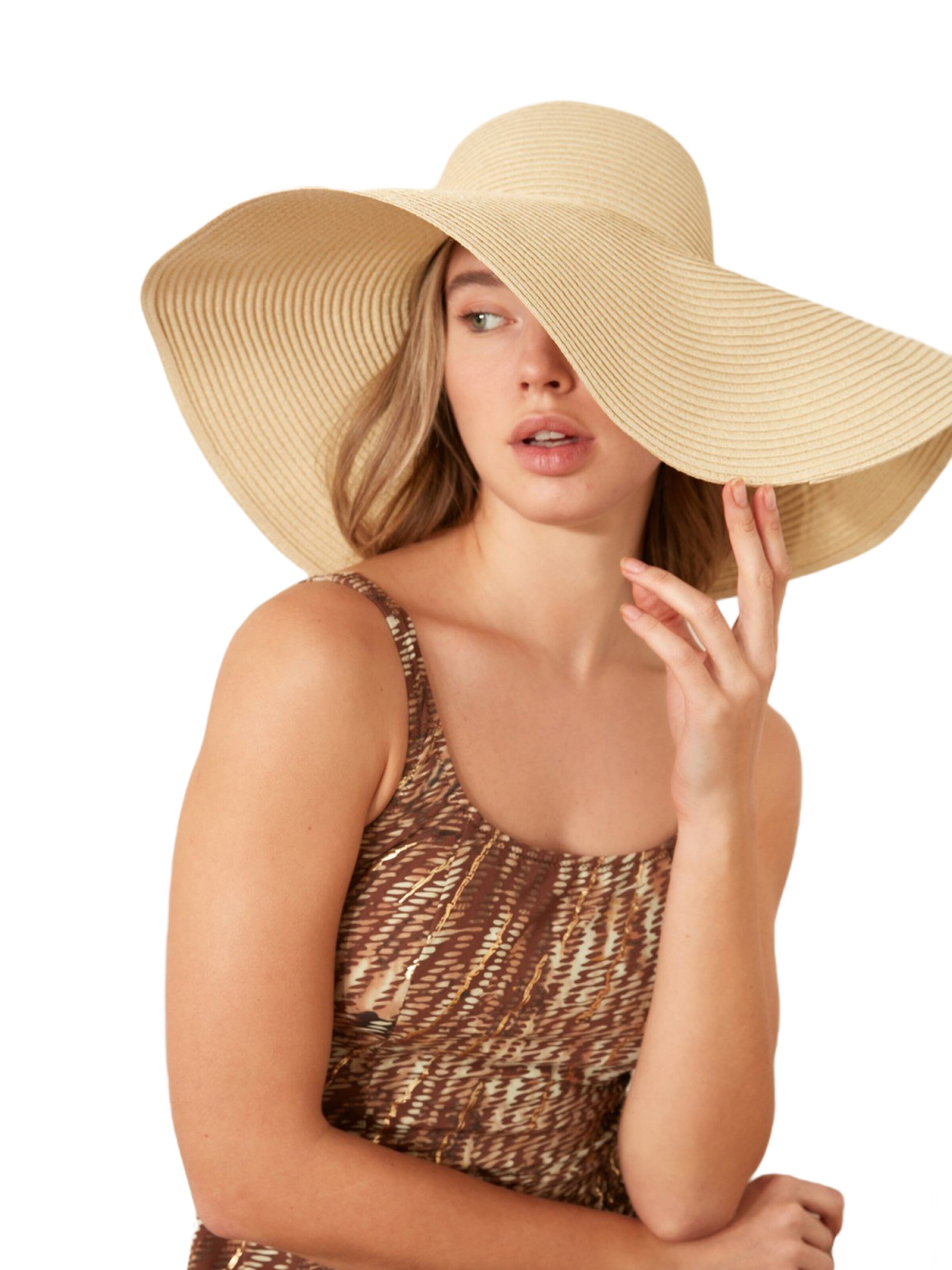 C&City Hoed in Beige