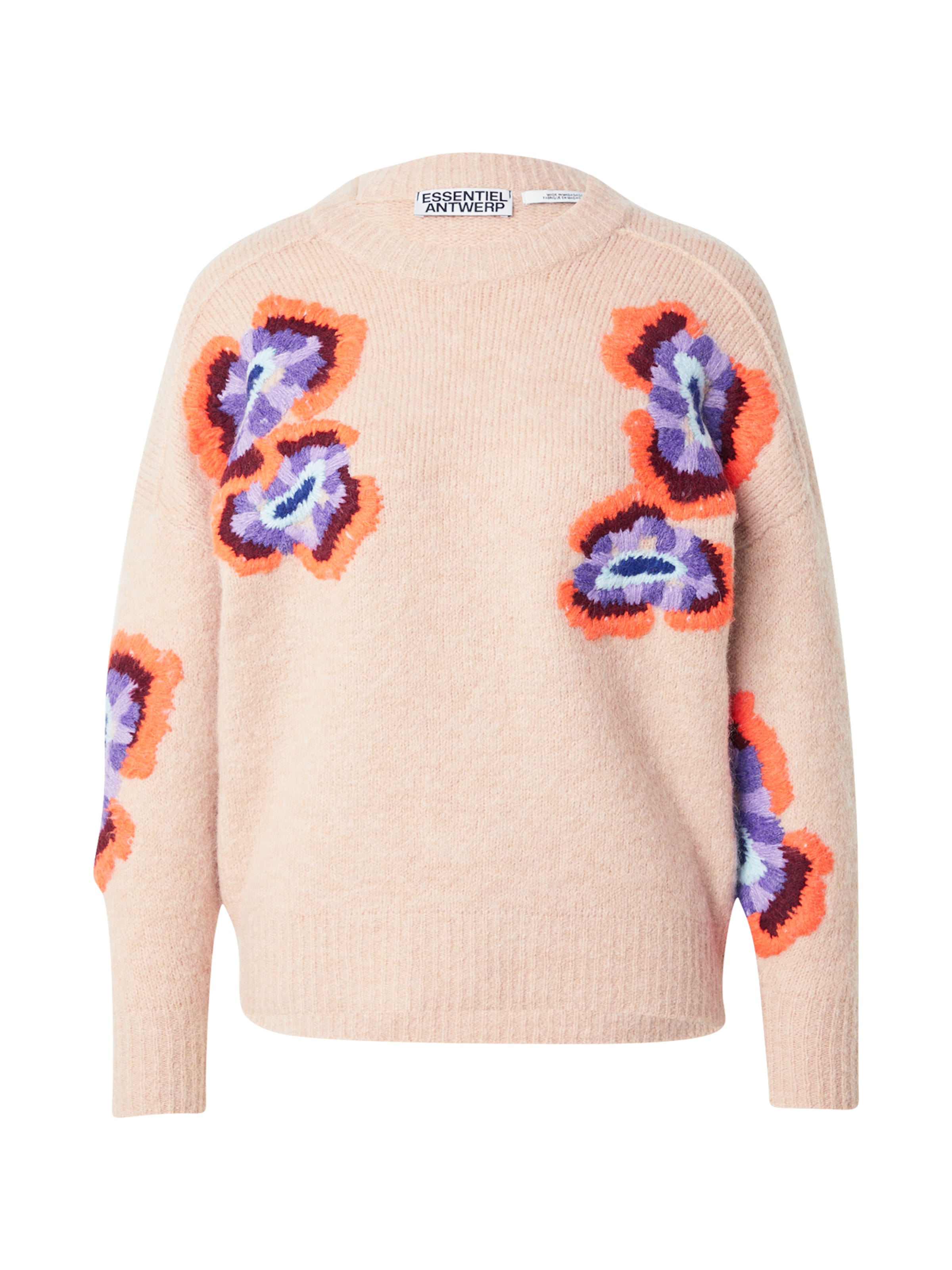 Pulover 'Impossible1' de la Essentiel Antwerp pe bej: față