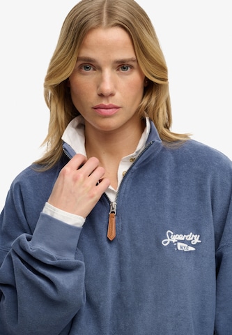 Superdry & Co Sweatshirt 'Heritage' in Blauw