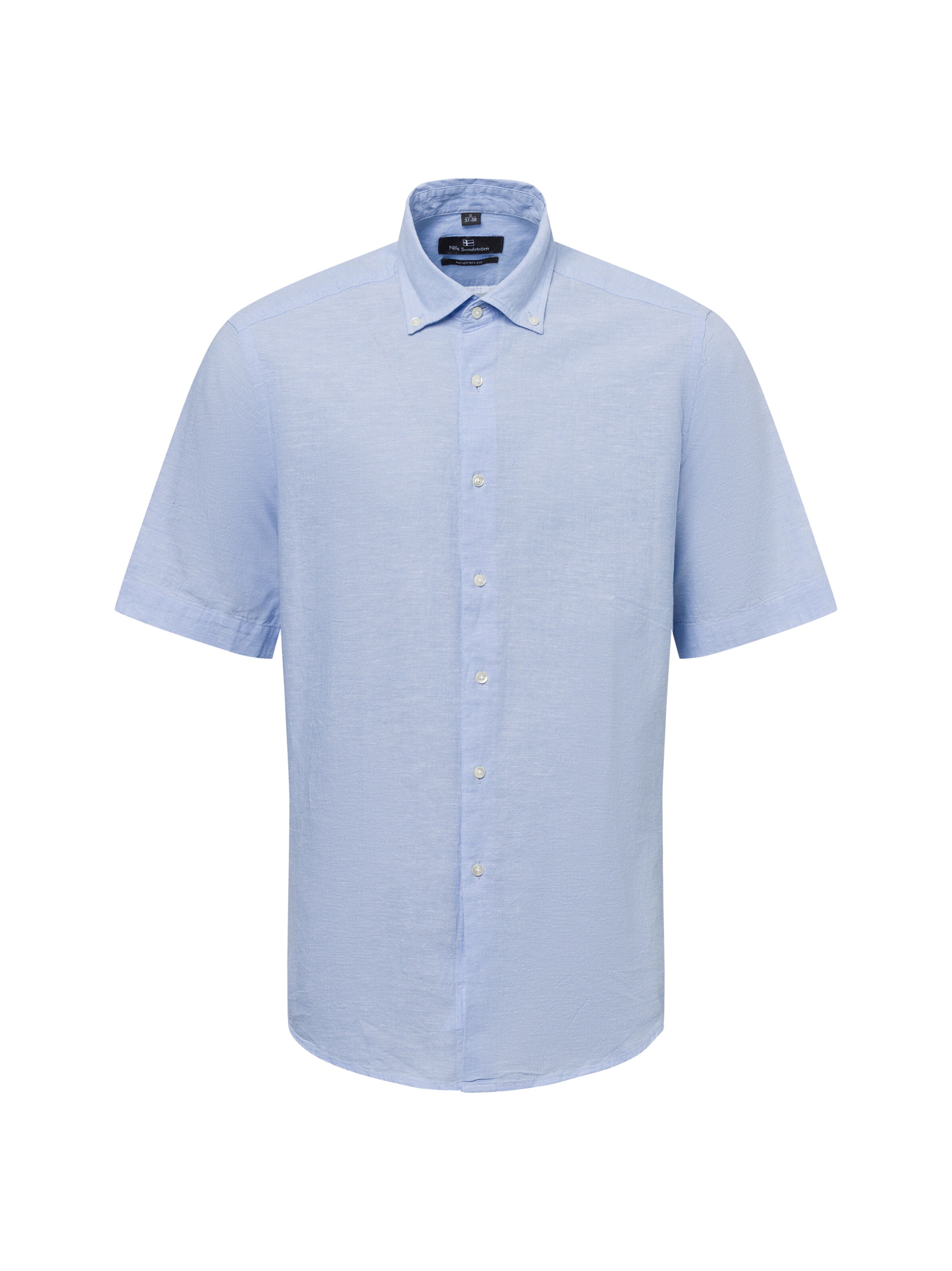 Nils Sundström Hemd in Blau: Vorderseite