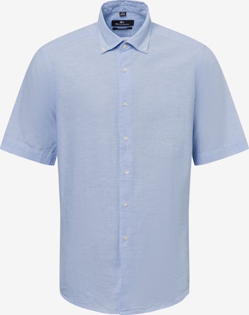 Nils Sundström Hemd in Blau: Vorderseite