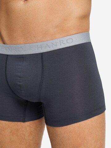 Hanro Boxershorts ' Cotton Essentials ' in Blauw