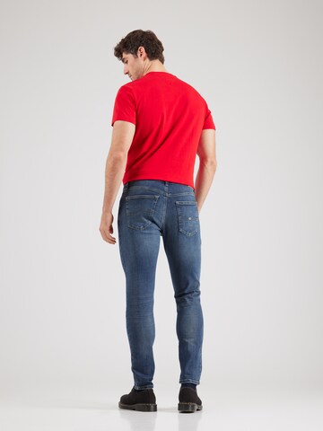 Tommy Jeans - Slimfit Vaquero 'Austin' en azul
