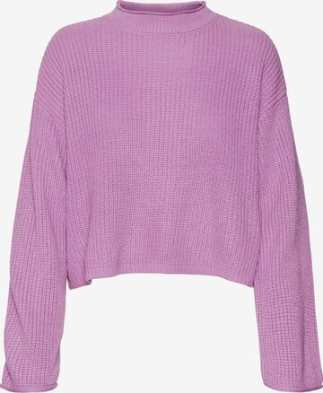 VERO MODA Sweater 'Sayla' in Purple: front