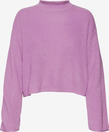 VERO MODA Sweater 'Sayla' in Purple: front