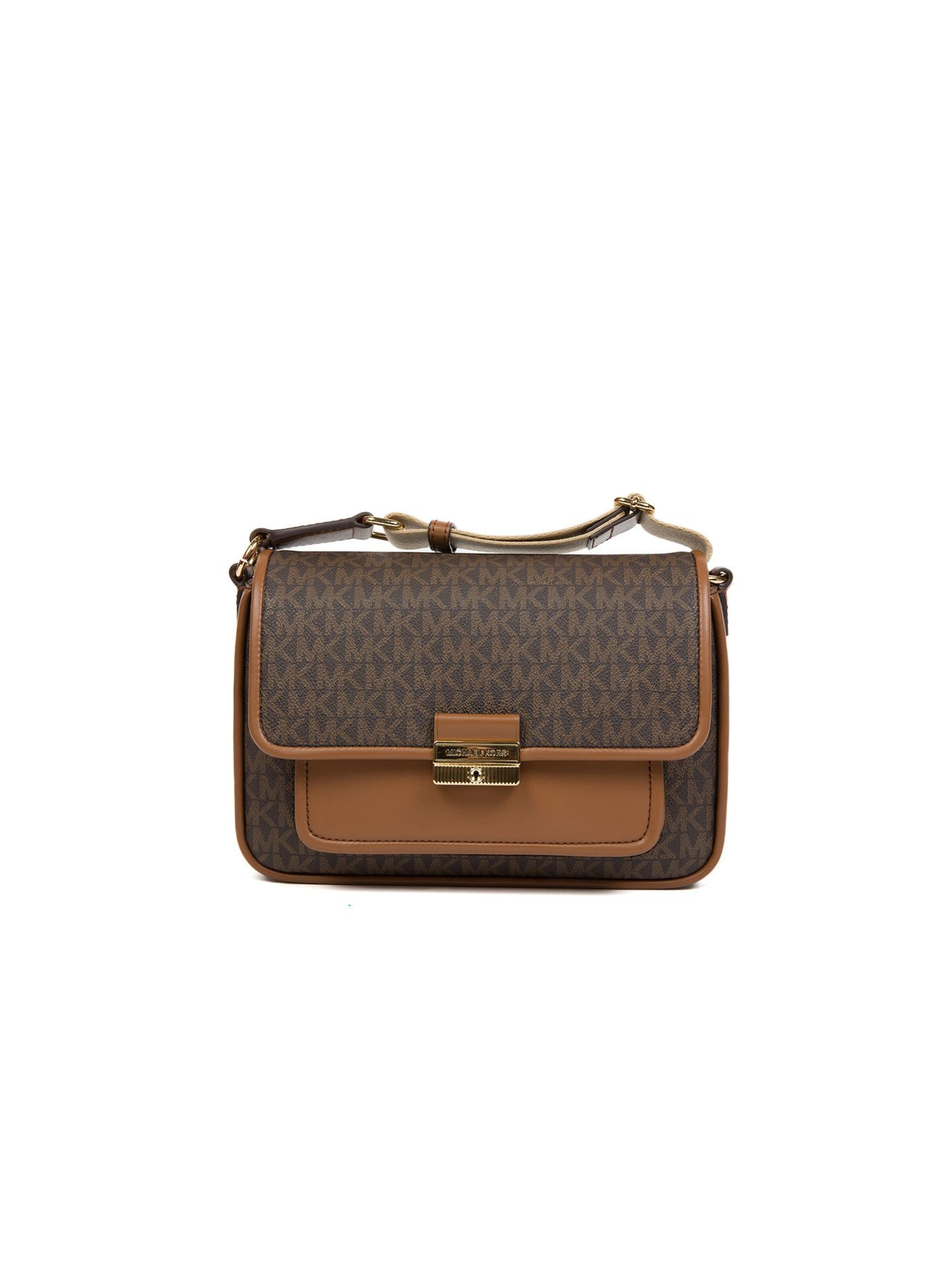 Michael Kors Schoudertas 'Bradshaw Medium Pocket Messenger Bag' in One Size in de kleur Bruin, Productweergave