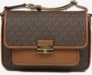 Michael Kors Umhängetasche 'Bradshaw Medium Pocket Messenger Bag' in Braun: Vorderseite