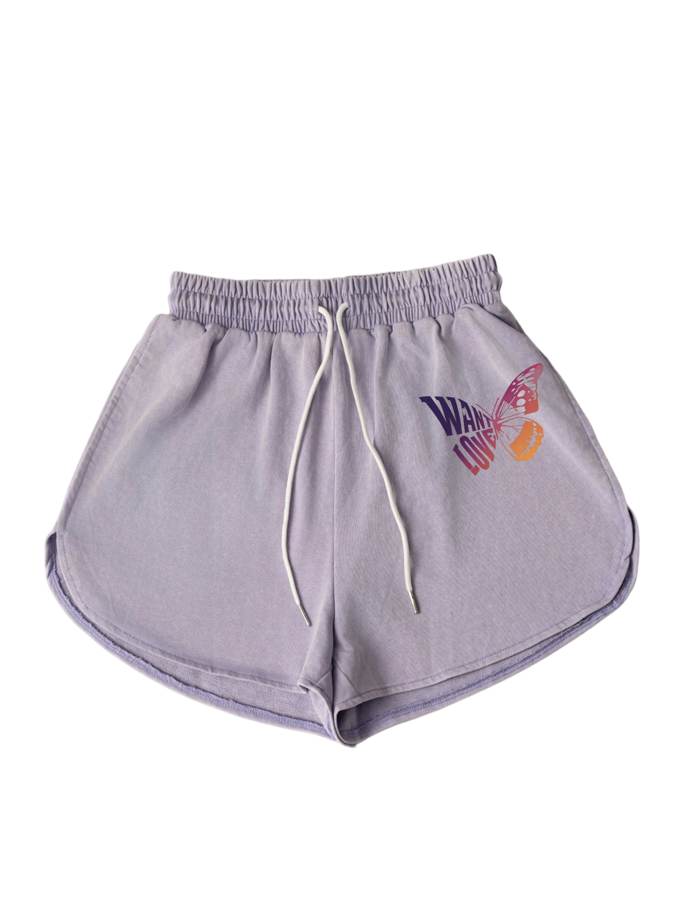 GORHEY Loose fit Trousers in Purple: front