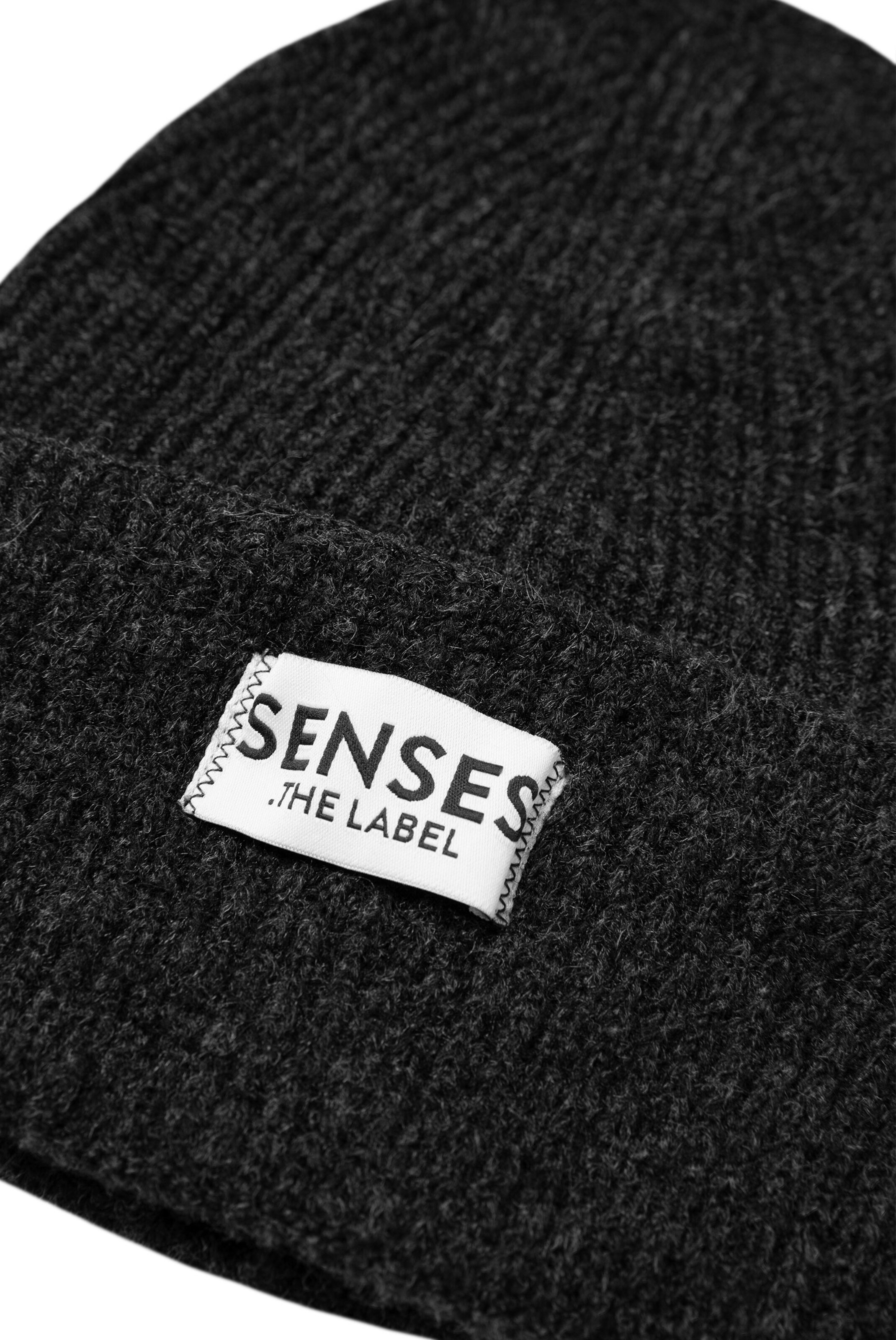 SENSES.THE LABEL Mütze in Schwarz