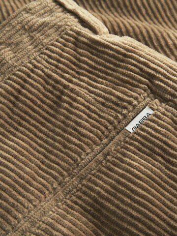 GABBA regular Bukser med lægfolder 'Firenze' i beige