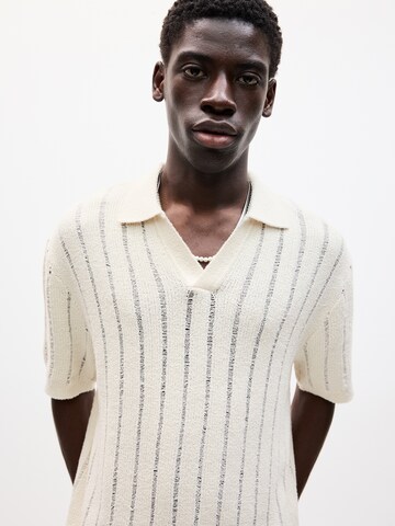 T-Shirt Pull&Bear en blanc