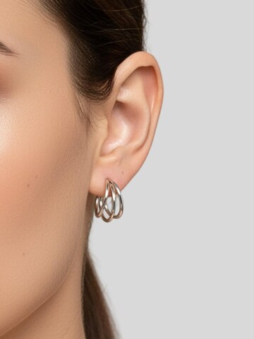 Maxte Earrings in Silver