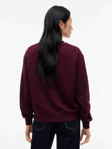 TOMMY HILFIGER Sweatshirt in Rot