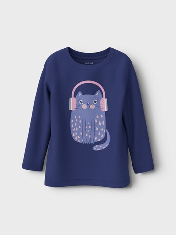 NAME IT Shirt 'NMFOlisia' in Blau