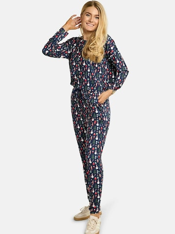 Liberte Essentiel Shirt ' ALMA-LS ' in Blauw